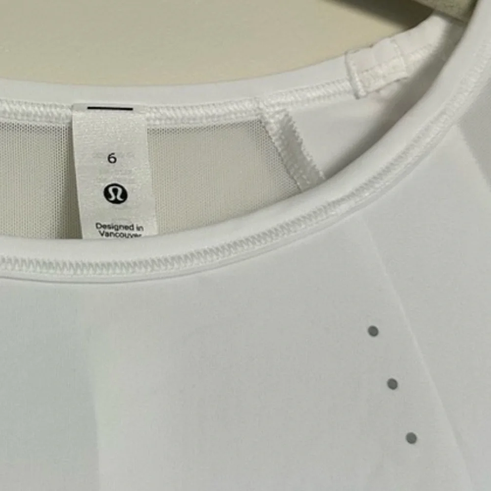 Lululemon White Sleeveless Top - Picture 3 of 3